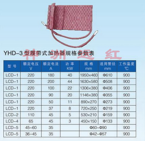 扬中YHD-3型履带式加热器